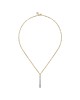 Gabriel & Co. Contemporary Collection Diamond Vertical Bar Necklace